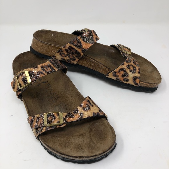 leopard birkenstocks